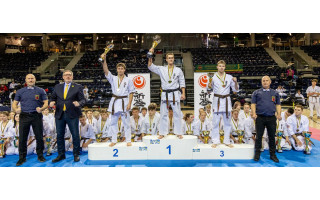 Palangos karate kyokushin mokyklos "Shodan" auklėtinis Enrikas Janušonis Lietuvos J16 ir U21 čempionate iškovojo kelialapį į Europos karate čempionatą