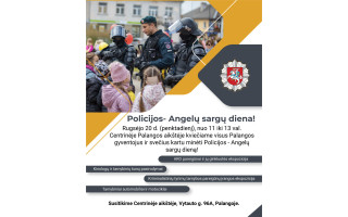 Kvietimas į Policijos dienos renginį