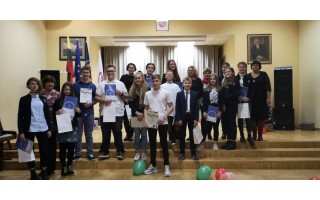  Skaitovų konkursas „Kalėdiniai skaitymai“ Palangos Vlado Jurgučio pagrindinėje mokykloje