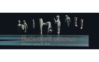 Klaipėdos lėlių teatre – poetinė dedikacija Klaipėdai. Žiūrovų laukia marionečių spektaklio „Bučiuojant pelenus“ premjera