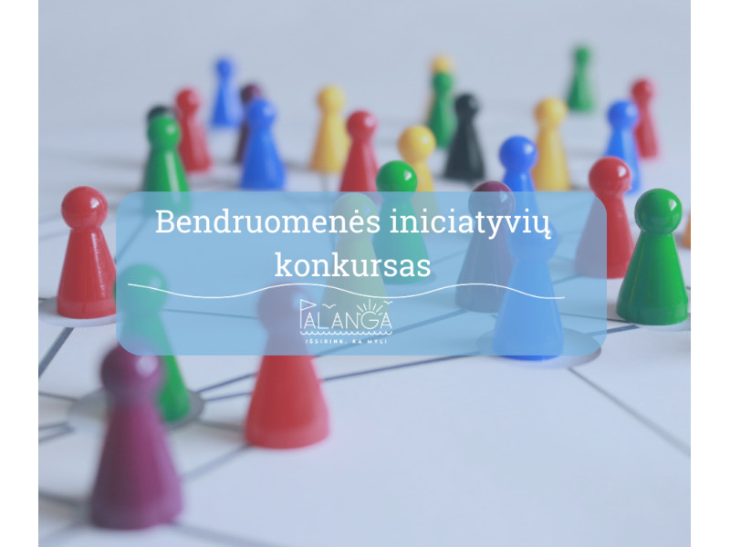 Bendruomenės iniciatyvų konkursas